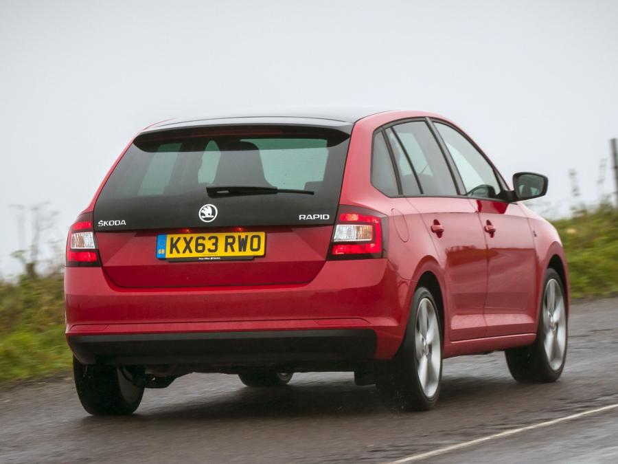  Skoda Rapid Spaceback 2013 года  (UK) (фото 24 из 26)